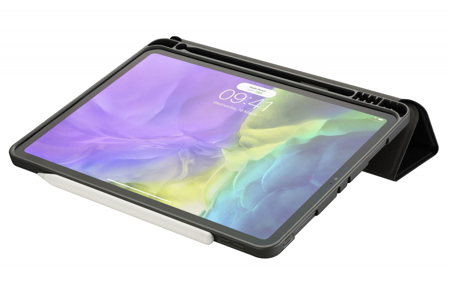 Pouzdro Cellularline Folio Pen pro Apple iPad 10.2"(2019/2020/2021)/Air 10.5"(2019)/Pro10.5",slot pro Apple Pencil,černá