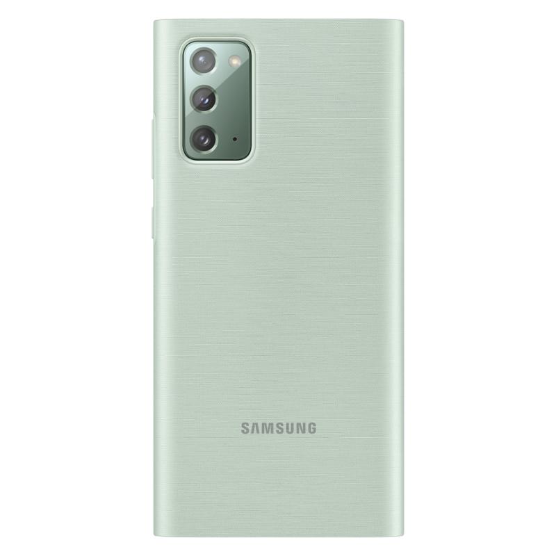 Flipové pouzdro Clear View Cover EF-ZN980CME pro Samsung Galaxy Note 20, zelená