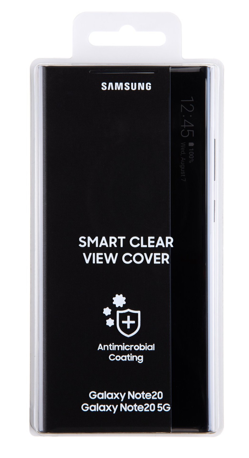Flipové pouzdro Clear View Cover EF-ZN980CBE pro Samsung Galaxy Note 20 5G, černá