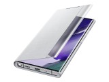 Flipové pouzdro Clear View Cover EF-ZN985CSE pro Samsung Galaxy Note 20 Ultra, stříbrná