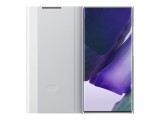 Flipové pouzdro Clear View Cover EF-ZN985CSE pro Samsung Galaxy Note 20 Ultra, stříbrná