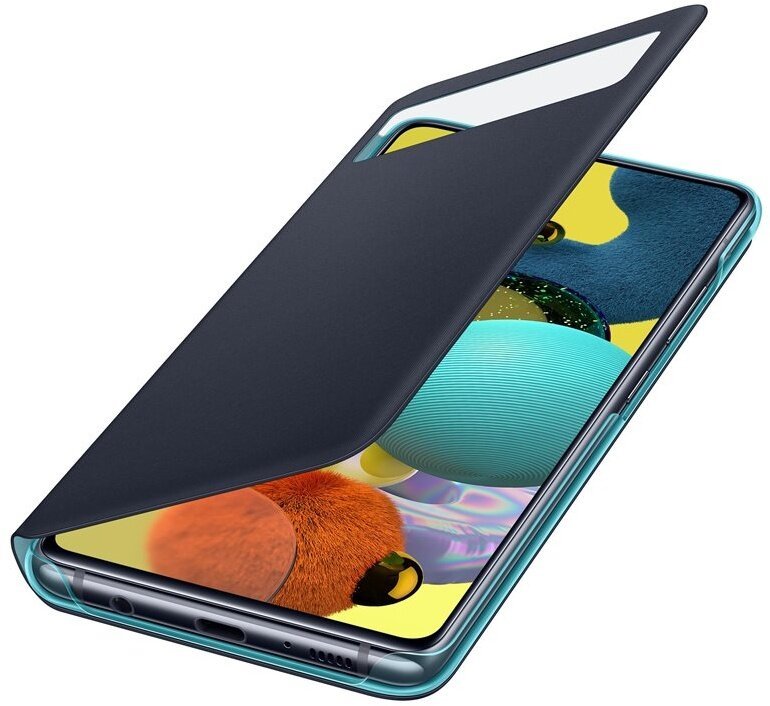 Flipové pouzdro S-View EF-EA516PBE pro Samsung Galaxy A51 5G, černá