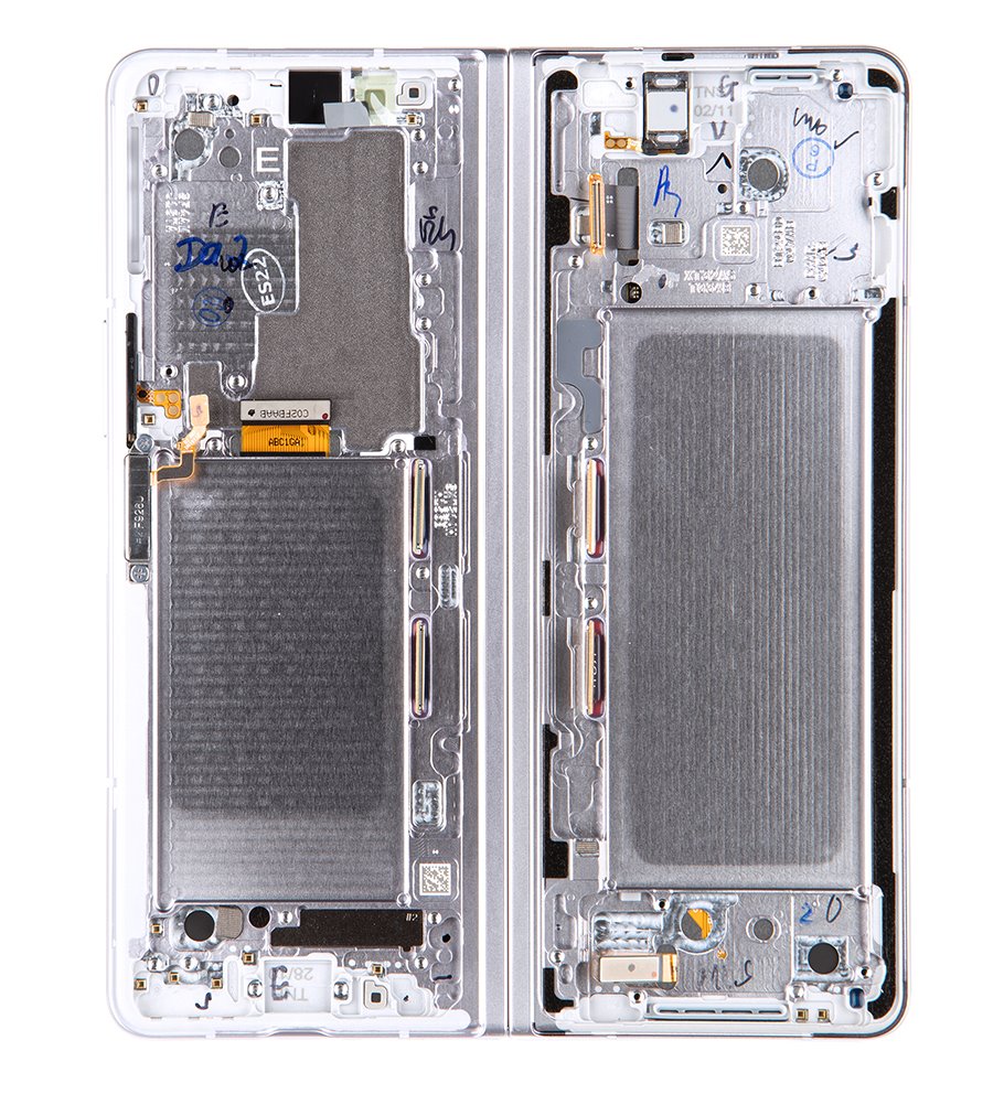 LCD + dotyková doska pre Samsung Galaxy Z Fold 3 5G, phantom silver (Service Pack)