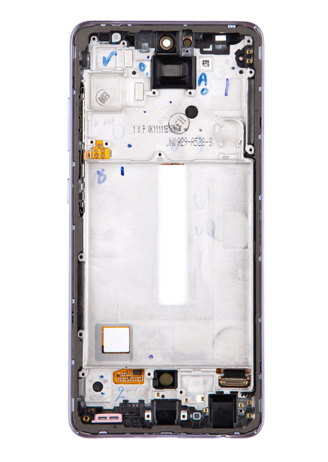 LCD + dotyková doska pre Samsung Galaxy A52/A52 5G, violet (Service Pack)