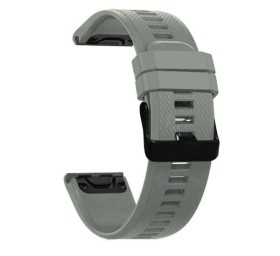 Športový silikónový remienok RhinoTech pre Garmin QuickFit 26 mm, sivá