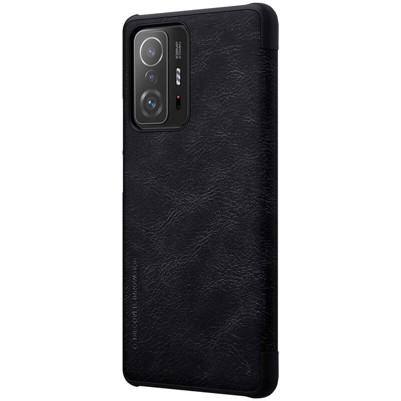 Nillkin Qin flipové pouzdro pro Xiaomi Redmi Note 11T PRO/11T PRO+ 5G/Poco X4 GT 5G, černá