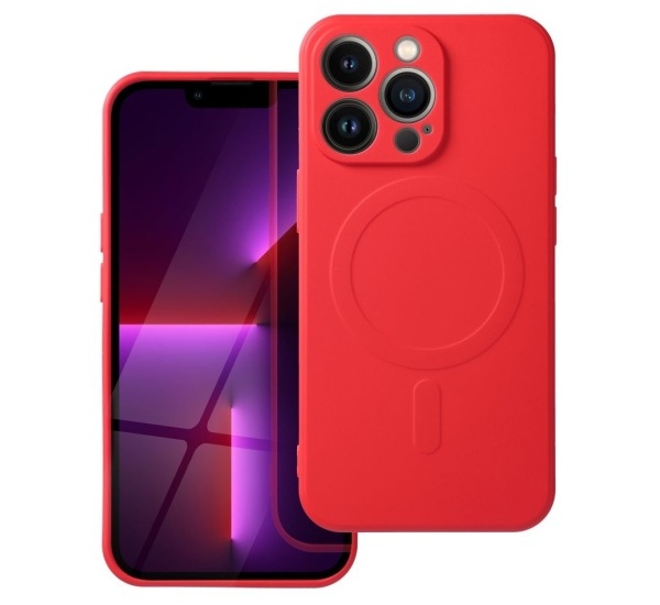 Ochranný silikonový kryt Mag Cover pro Apple iPhone 11, červená