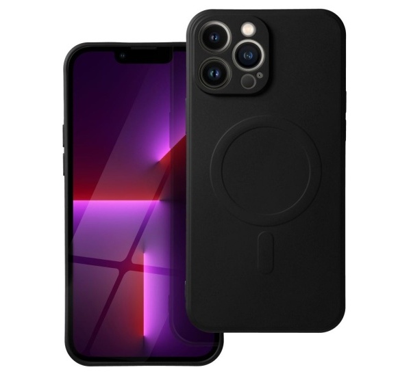 Ochranný silikonový kryt Mag Cover pro Apple iPhone 11 Pro Max, černá