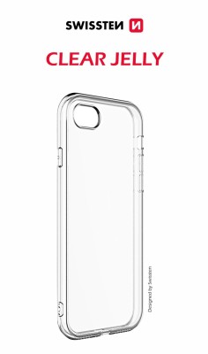 Silikónové puzdro Swissten Clear Jelly pre Apple iPhone 14 Pro Max, transparentné