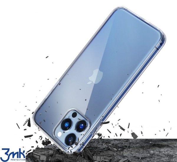 Silikonové pouzdro 3mk Clear Case pro Apple iPhone 14 Pro Max, čirá