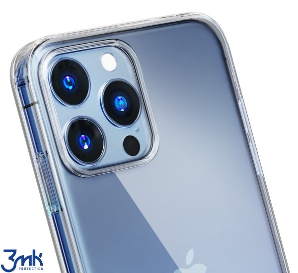 Silikonové pouzdro 3mk Clear Case pro Apple iPhone 14 Plus, čirá