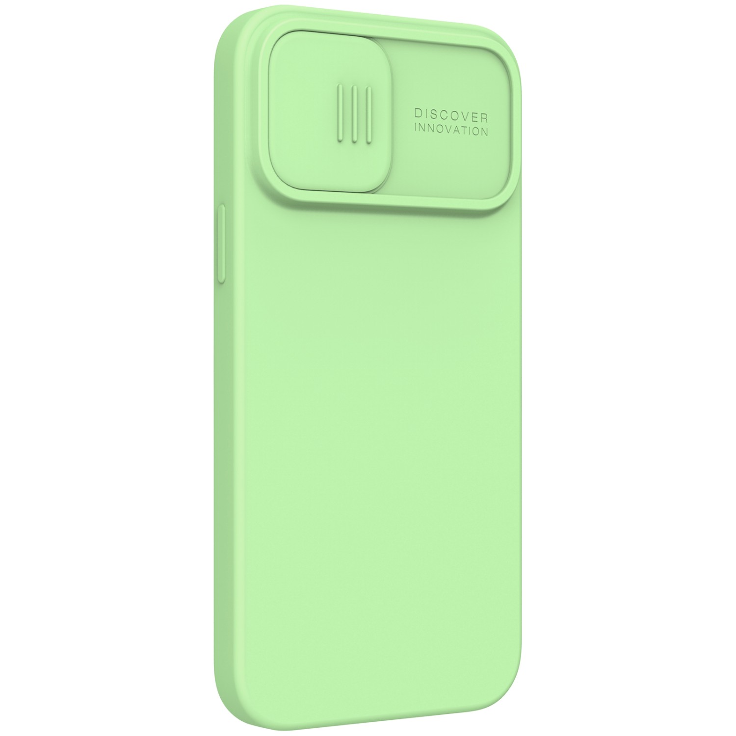 Silikonový kryt Nillkin CamShield Silky Magnetic pro Apple iPhone 14, zelená