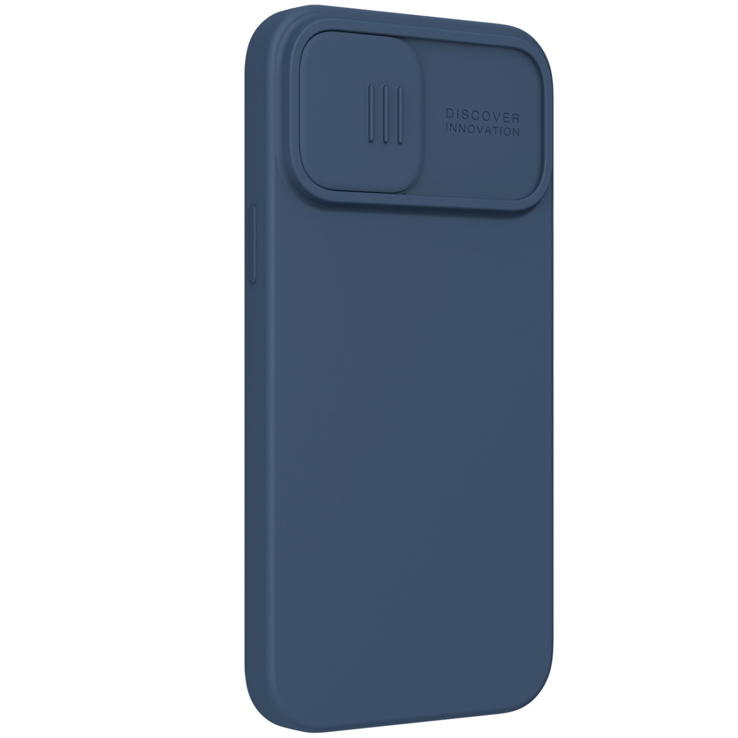 Silikonový kryt Nillkin CamShield Silky Magnetic pro Apple iPhone 14, modrá
