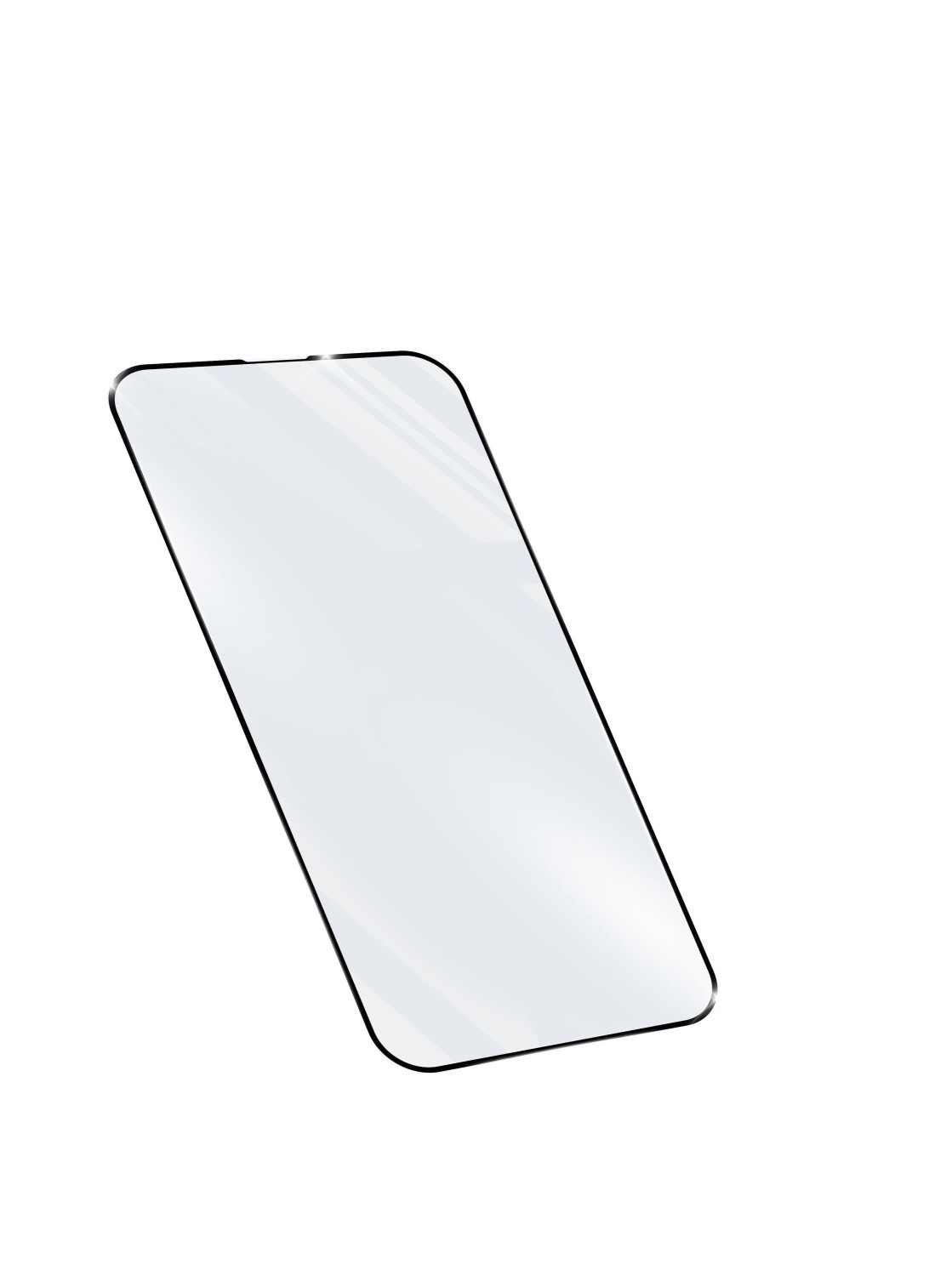 Tvrzené sklo Cellularline CAPSULE pro Apple iPhone 14, černá