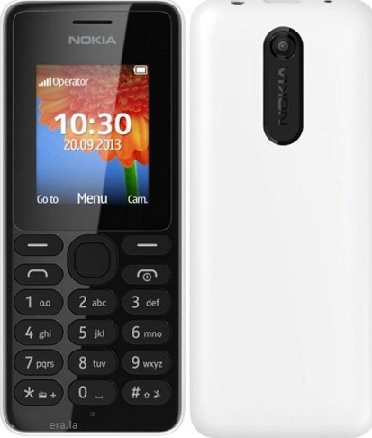 Nokia 108 Dual Sim White