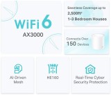 TP-Link Deco X50(2-pack) - AX3000 Wi-Fi 6 Mesh systém pro pokrytí celé domácnosti - HomeShield - (2-pack)