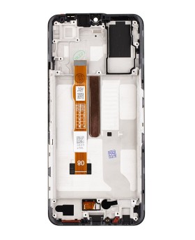 LCD + dotyk + predný kryt pre Vivo Y76 5G, black
