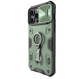 Zadný kryt Nillkin CamShield Armor PRO pre Apple iPhone 14 Pro Max, tmavo zelená