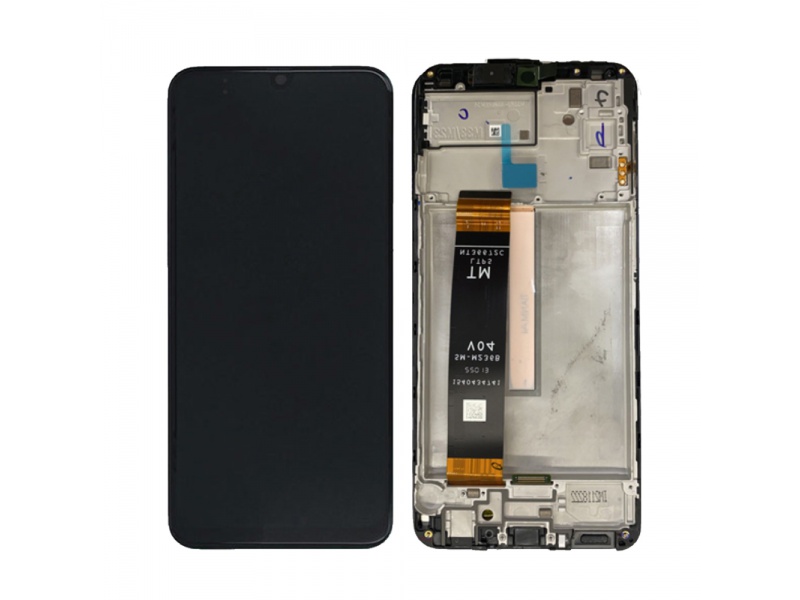LCD + dotyk + rámček pre Samsung Galaxy M13, black (Service Pack)
