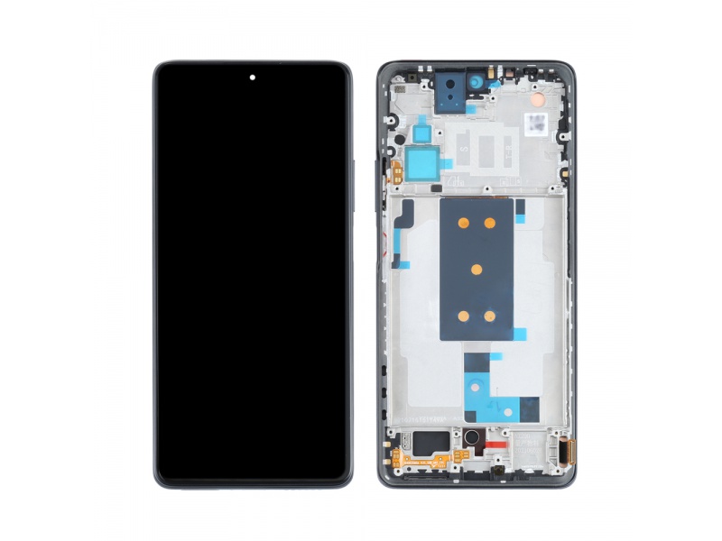 LCD + dotyk + rámček pre Xiaomi 11T, black (Service Pack)