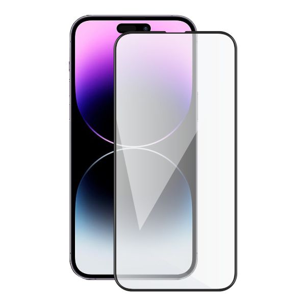 Tvrzené sklo Screenshield pro Apple iPhone 14 Pro Max (full COVER), černá