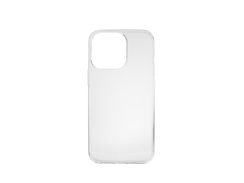 Silikonové pouzdro Rhinotech SHELL case pro Apple iPhone 13 Pro, transparentní