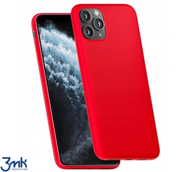 Ochranný kryt 3mk Matt Case pro Apple iPhone 14 Pro, červená