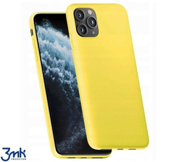 Ochranný kryt 3mk Matt Case pro Apple iPhone 14 Pro, žlutozelená