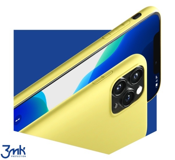 Ochranný kryt 3mk Matt Case pro Apple iPhone 14 Pro, žlutozelená