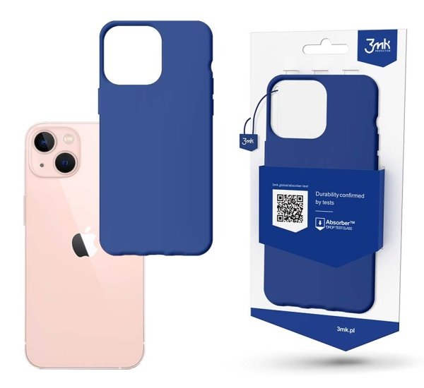 Ochranný kryt 3mk Matt Case pro Apple iPhone 14, modrá