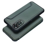 Flipové púzdro RAZOR Book pre Xiaomi Mi 11 Lite 4G/5G / Mi 11 Lite 5G NIE, tmavo zelená