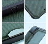 Flipové púzdro RAZOR Book pre Xiaomi Mi 11 Lite 4G/5G / Mi 11 Lite 5G NIE, tmavo zelená