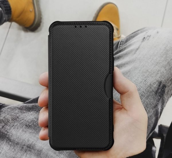 Flipové púzdro RAZOR Book pre Xiaomi Redmi 10C, čierna