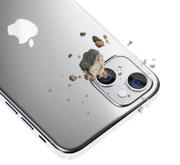 Tvrzené sklo 3mk Lens Pro ochrana kamery pro Apple iPhone 14, silver
