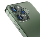 Tvrzené sklo 3mk Lens Pro ochrana kamery pro Apple iPhone 13 Pro / iPhone 13 Pro Max, alphine green