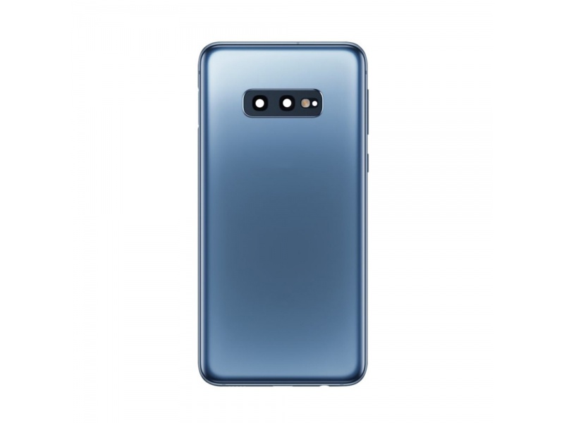Zadný kryt batérie so šošovkami a rámčekom pre Samsung Galaxy S10e, blue (OEM)