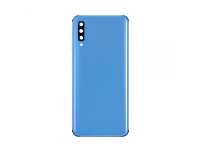 Zadný kryt batérie so šošovkami a rámčekom pre SSamsung Galaxy A70, blue (OEM)