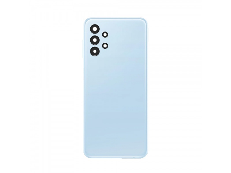 Zadný kryt batérie so šošovkami a rámčekom pre Samsung Galaxy A13 5G, blue (OEM)