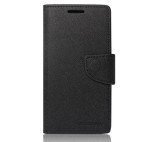 Flipové pouzdro Fancy Diary pro Xiaomi Mi 11 Lite 5G/Mi 11 Lite LTE/Mi 11 LTE NE, černá