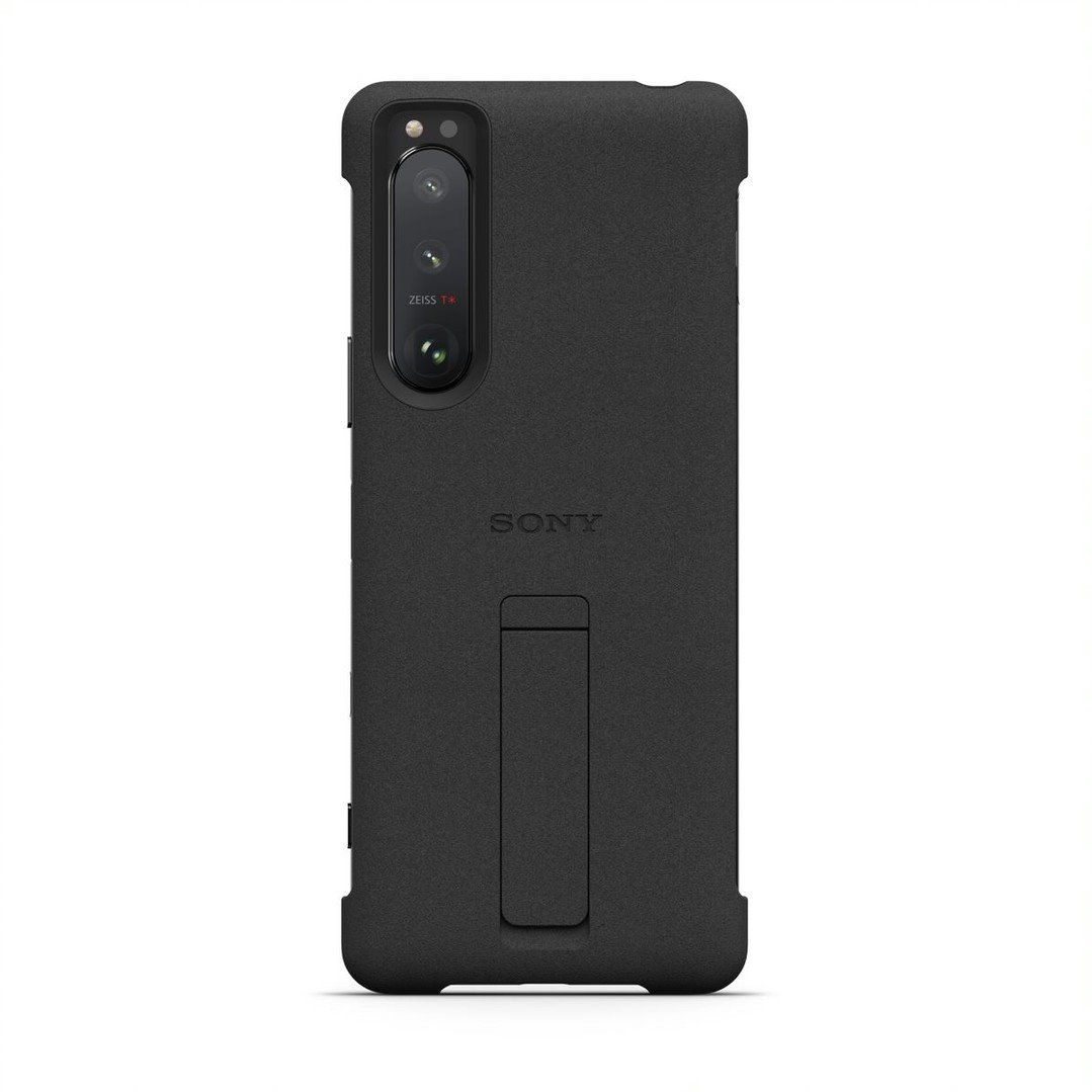 Zadní kryt Sony Stand Cover pro Xperia 5 IV, černá