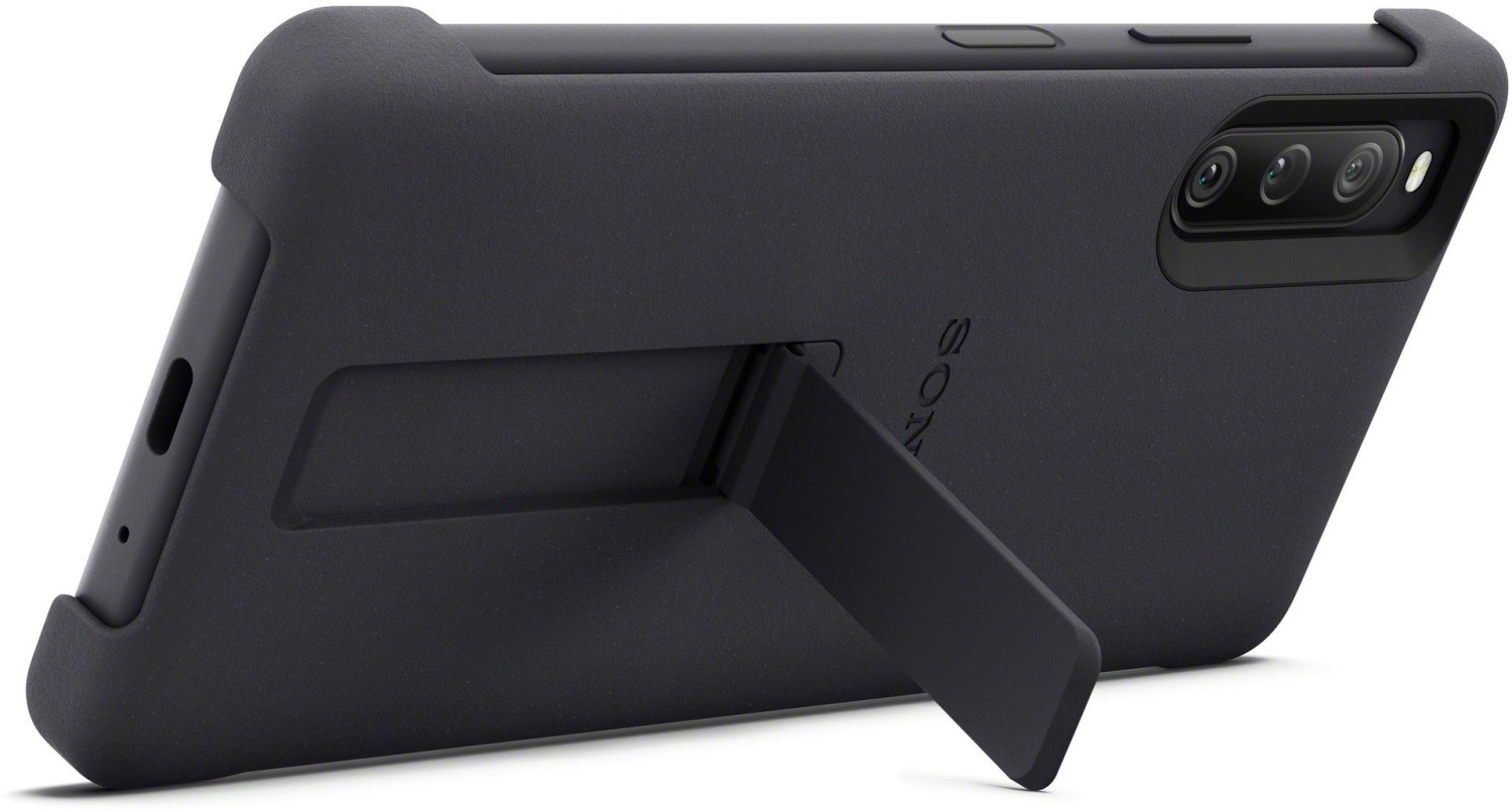 Zadní kryt Sony Stand Cover pro Sony Xperia 10 IV, černá