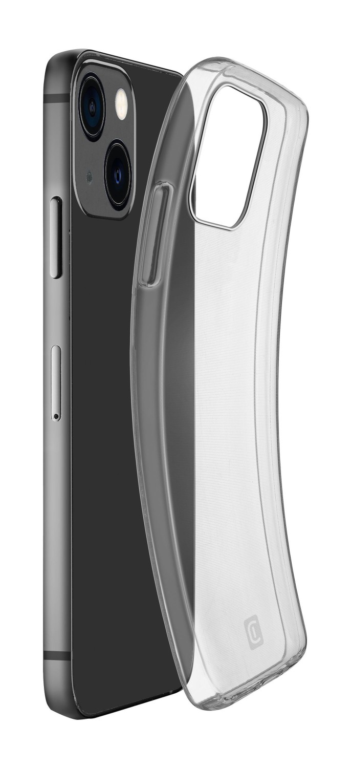 Extratenký zadný kryt CellularLine Fine pre Apple iPhone 14 Plus, transparentný