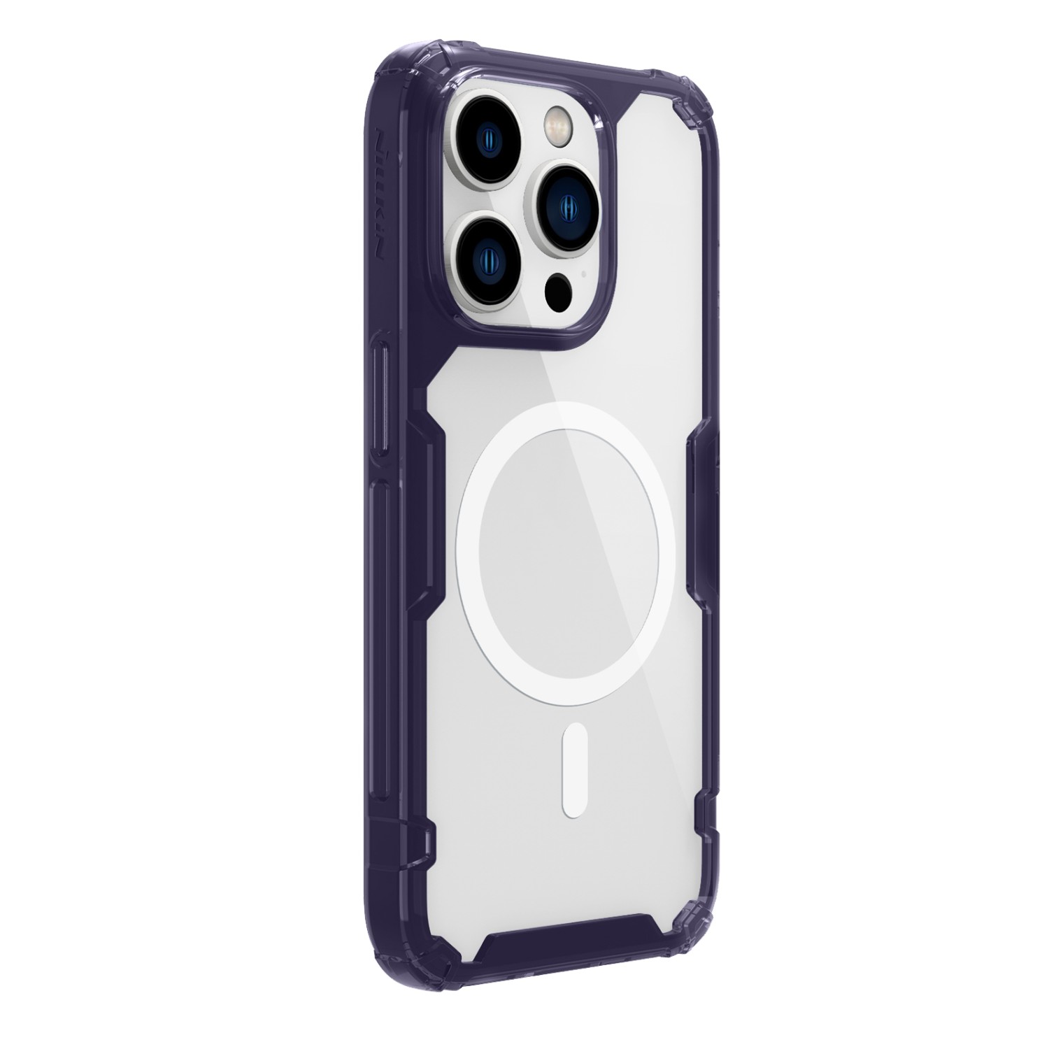 Ochranný kryt Nillkin Nature TPU PRO Magnetic pro Apple iPhone 14 Pro, fialová