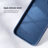 Silikónový kryt Nillkin CamShield Silky pre Apple iPhone 14 Pro, zelená