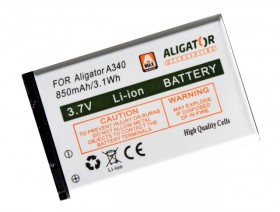 ALIGATOR A340 batéria 850mAh Li-Ion