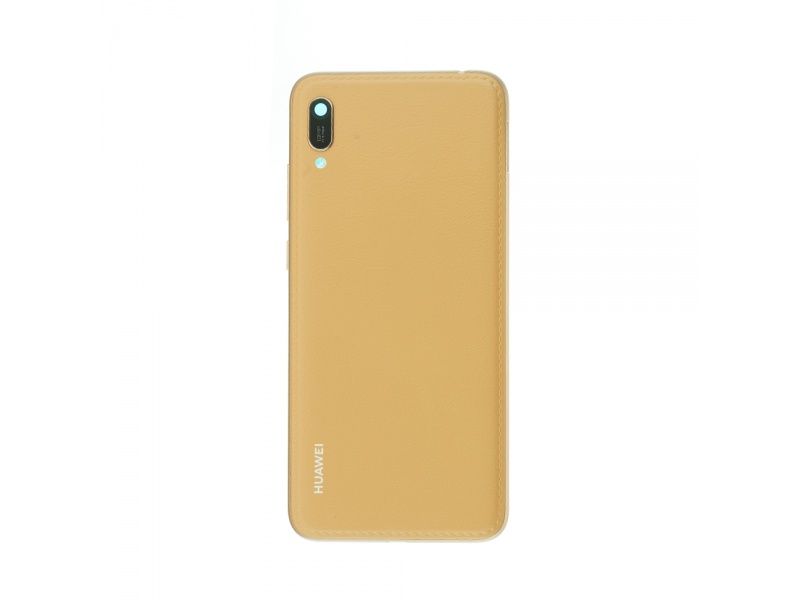 Zadný kryt batérie pre Huawei Y6 2019 bez odtlačku prstov, brown (OEM)
