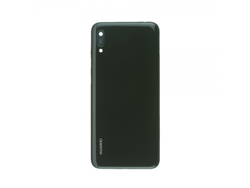 Zadný kryt batérie pre Huawei Y6 2019 bez odtlačku prstov, black (OEM)