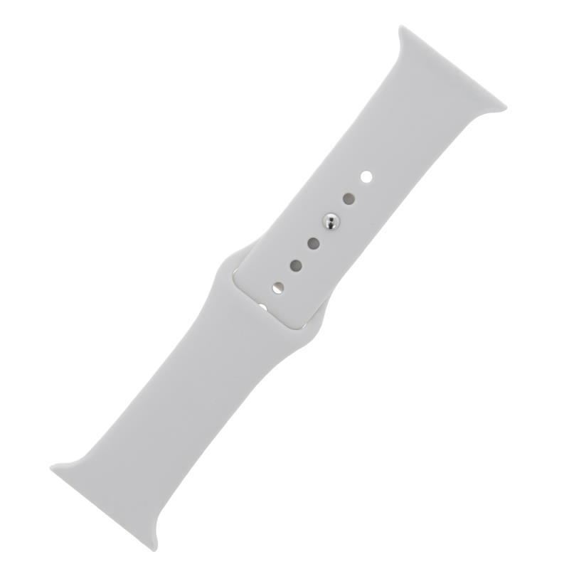 Silikónový remienok S/M pre Apple Watch 38/40/41 mm, sivá