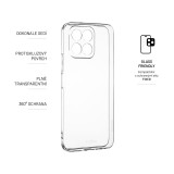 Zadné TPU gélové puzdro pre Honor X6, číra