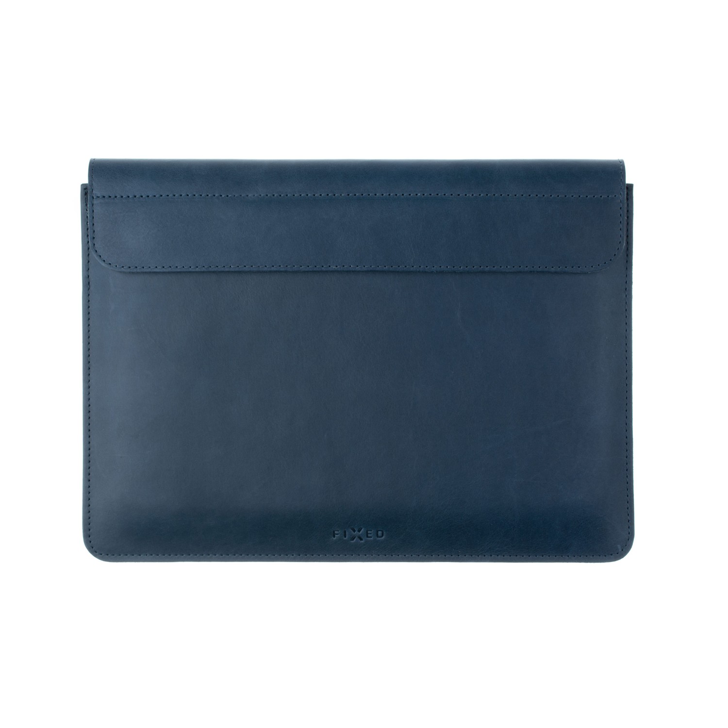 Kožené puzdro FIXED Oxford pre Apple MacBook Air 13,6" (2022) M2, modrá